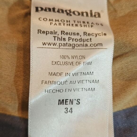 Patagonia Men's Swim Trunks size 34 - Picture 7 of 8